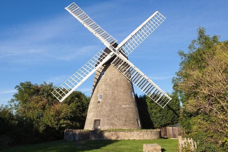 The windmill was erected in about 1817 on the banks of the Grand Union canal and is thought to be the second windmill built in Bradwell village. According to The Spooky Isles, the mill is haunted by the daughter of a local miller.