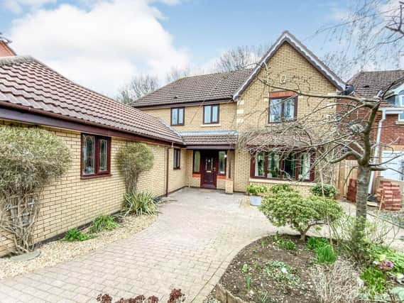 A deceptively large, five bedroom, detached family home.