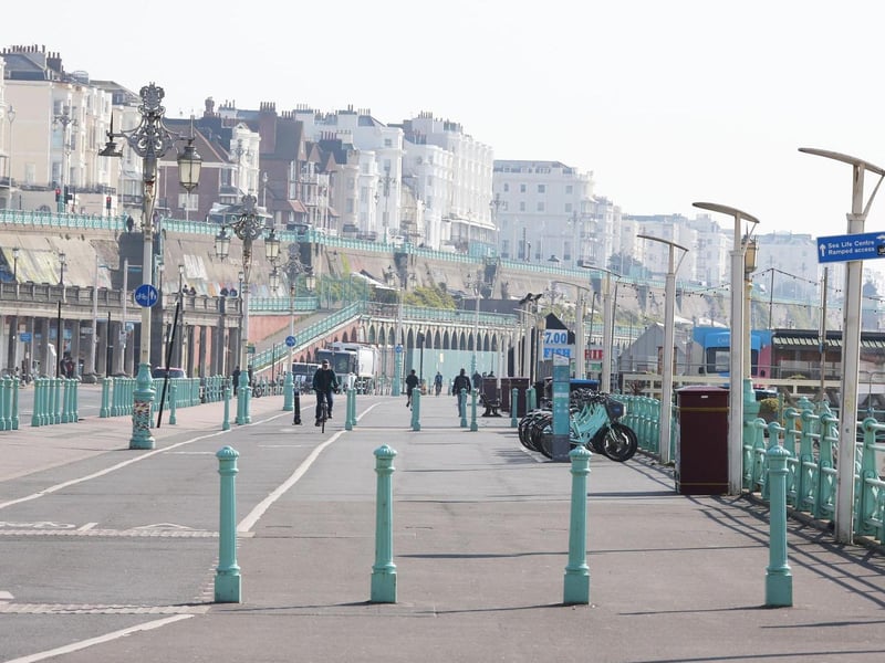 The most common place people arrived in the area from was Brighton and Hove, with 1,093 arrivals in the year to June 2019.
