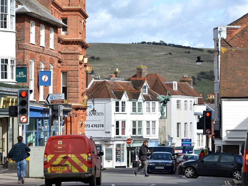 The sixth most common place people arrived in the area from was Lewes, with 350 arrivals in the year to June 2019. SUS-190910-194728008