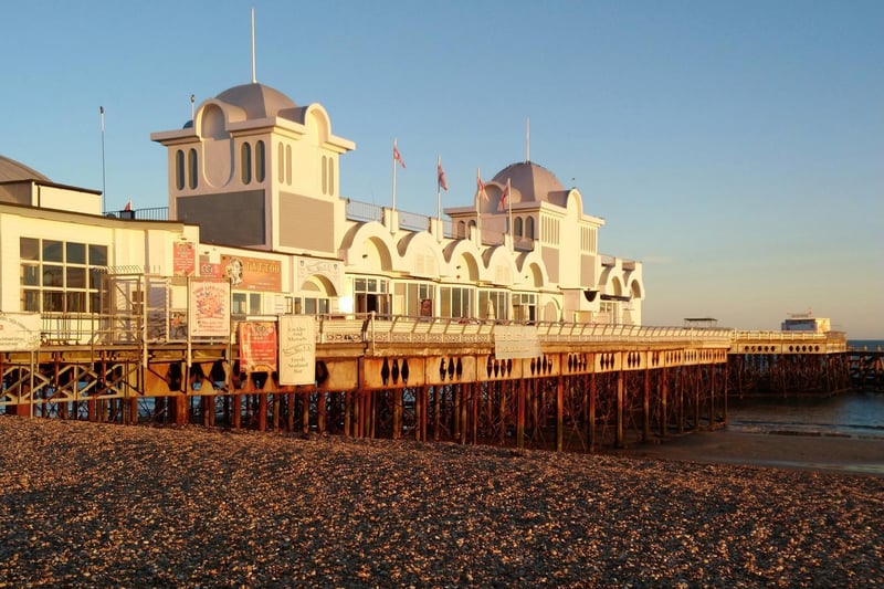 The sixth most common place people arrived in the area from was Portsmouth, with 298 arrivals in the year to June 2019. Pictured is South Parade Pier in Southsea.