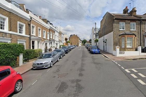 The tenth most common place people moved from Brighton and Hove to was Wandsworth, London, with 342 departures in the year to June 2019..  Picture from Google Streetview