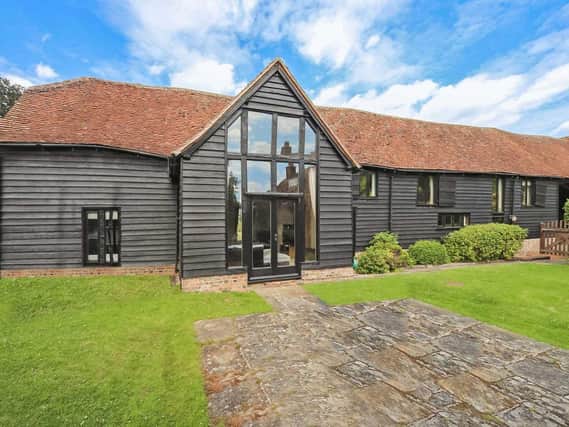 This five-bedroom barn conversion in Tring is on the market right now
