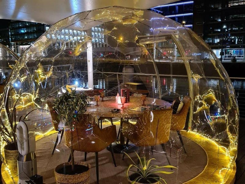 Visitors to TJ's Bar and Grill in Corby can book one of their beautiful heated covered booths or even one of their exclusive self-contained pods! There will be tables available for walk ins too.