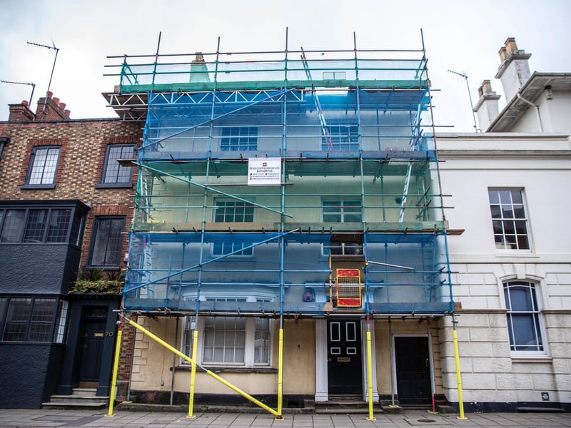 Building works in Derngate