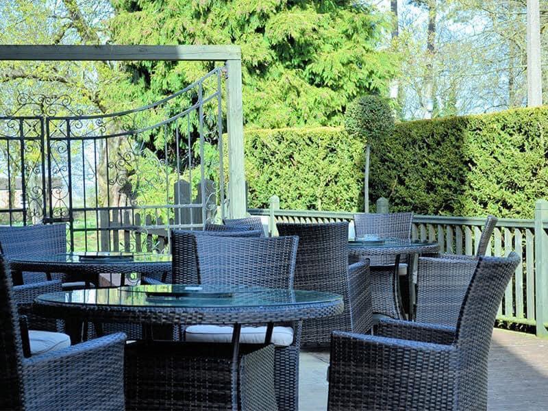 The Hopping Hare in Northampton is taking bookings for their lush garden tables. To make a reservation, call 01604 580090.