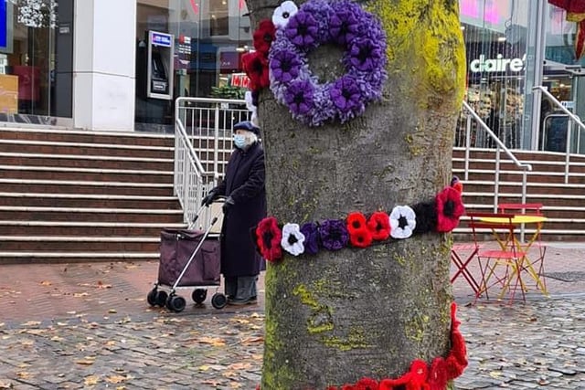 Another decoration in the town centre