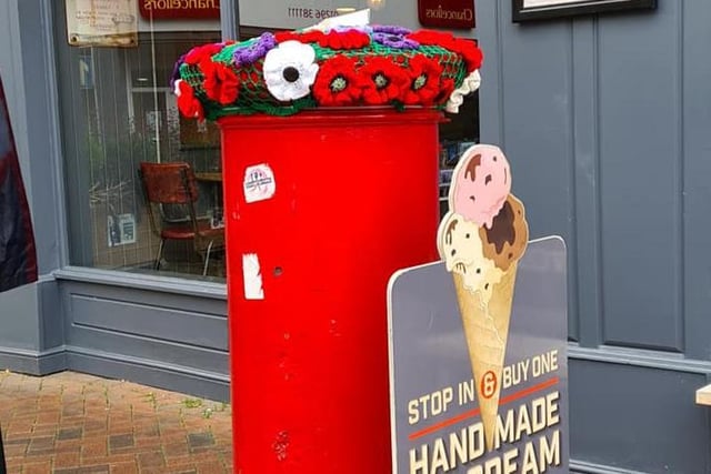 Poppy letterbox