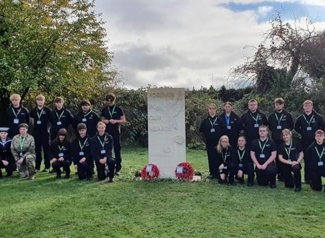 Moulton College Uniformed Public Service students.