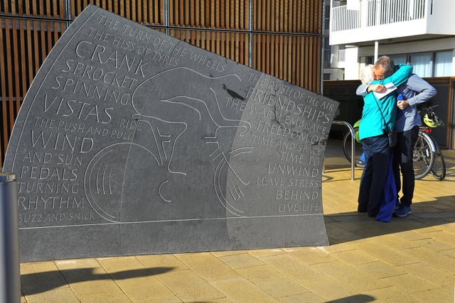 One of the first stories I wrote after my move to the Worthing Herald was a special one. It was about the amazing moment a memorial plaque was finally unveiled on Worthing Seafront in memory of passionate cyclist Don Lock, who was killed in 2015. A fitting tribute to a beloved grandfather, who had an impact on many people's lives.