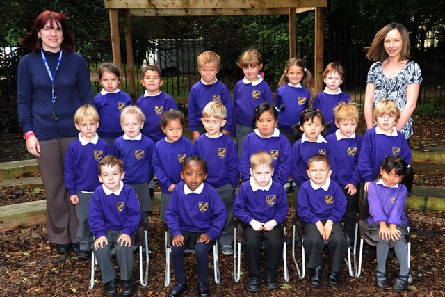 Reception class at St Mary's Catholic Primary School in 2013