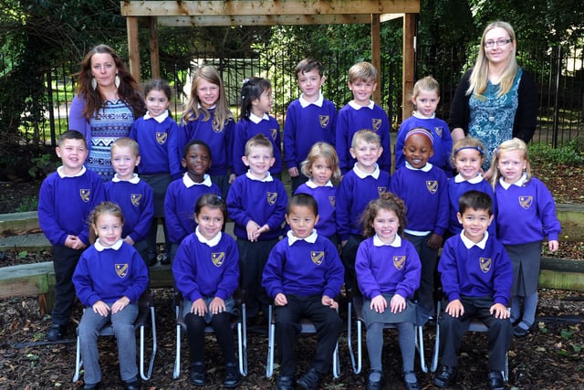 Reception class at St Mary's Catholic Primary School in 2013