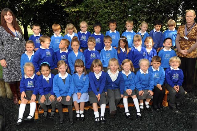 Reception class at Springfield First School in 2013