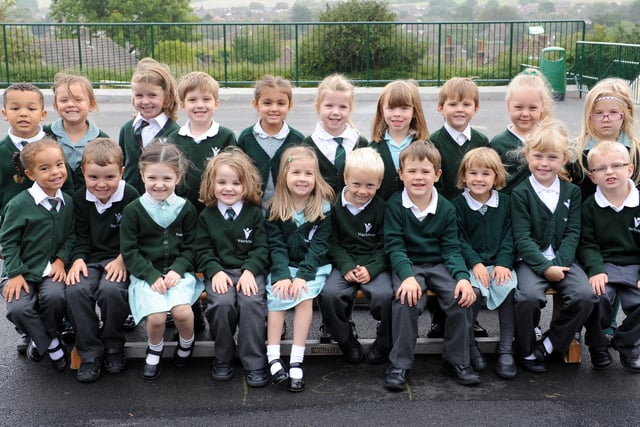 Reception class at Vale School in 2013