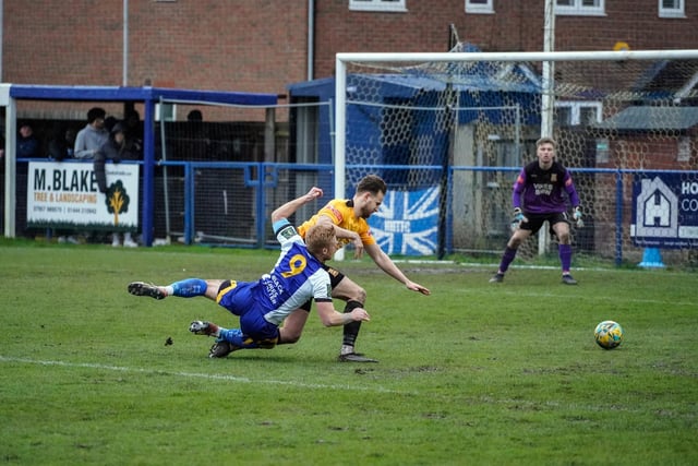 Action from Three Bridges' 3-2 Isthmian south-east division win at Haywards Heath / Pictures: Ray Turner