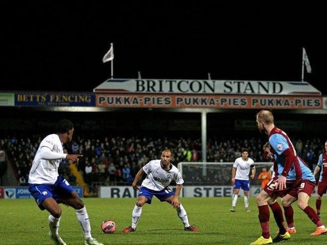 Scunthorpe United have been behind 23 times. They have one win and three draws.
Photo: Getty Images