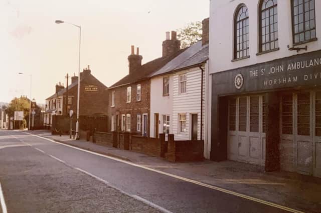 Park Street, Horsham, in the mid 1990s