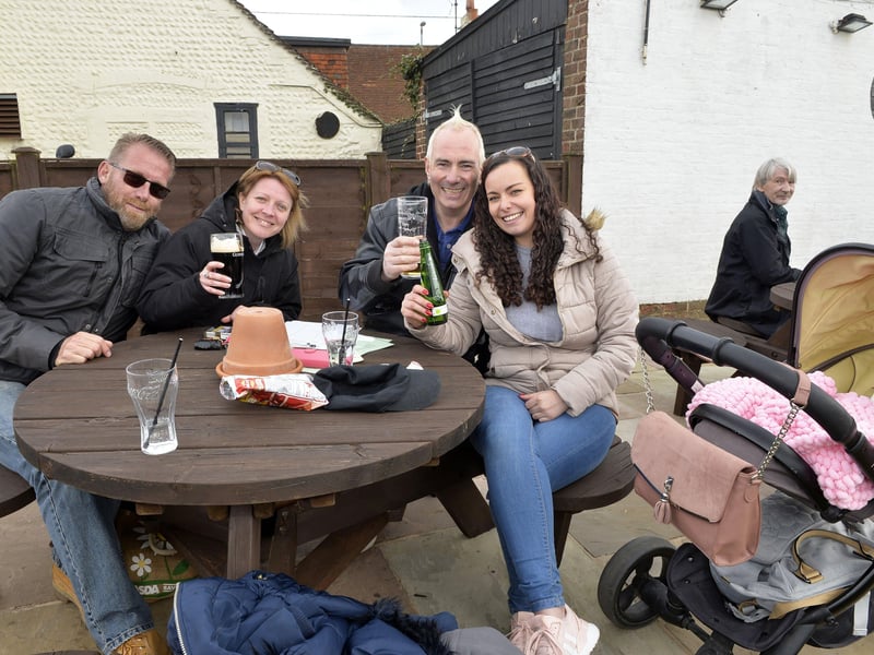 Eastbourne 12th April 2021 (Photo by Jon Rigby) SUS-210413-102648001