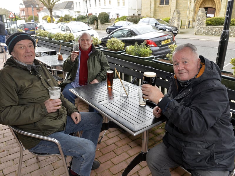 Eastbourne 12th April 2021 (Photo by Jon Rigby) SUS-211204-151648001