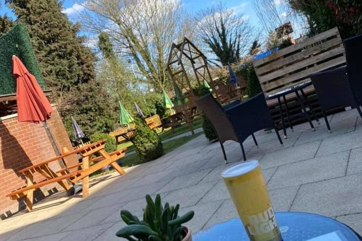 The R Inn Bar & Grill on Station Road in Desborough is open from 5pm from Tuesday to  Friday and from 2pm on Saturdays. They have a marquee up in their outdoor seating area as well as lights. Full food and drinks menu is available and booking is advised on weekends!