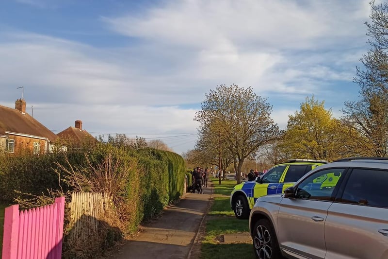 Armed police stand-off in Harpole