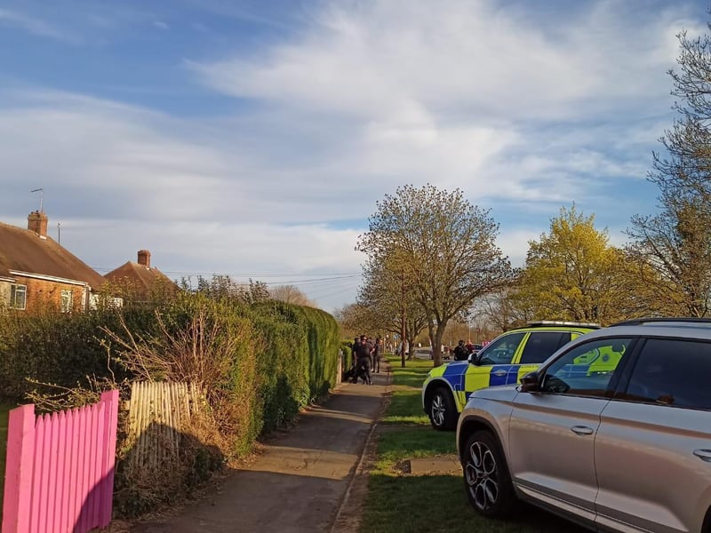 Armed police stand-off in Harpole