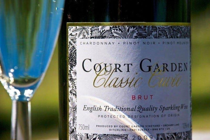 Court Garden is a family-run, single-estate vineyard and winery in Sussex.