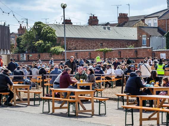 Crowds of people flocked to visit the popular street food pop-up over the bank holiday weekend.
