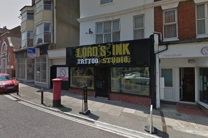 Lord's Ink Tattoo Studio, London Road, Bexhill