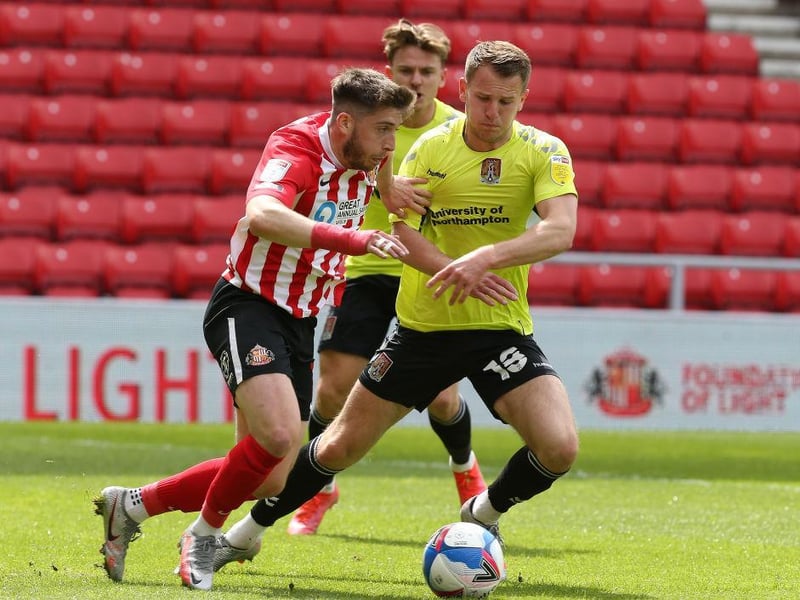 Produced two wonderful second-half passes that set away team-mates. Marshall couldn't make the most of the first but Chukwuemeka latched onto the second and won the free-kick from which Hoskins scored... 7