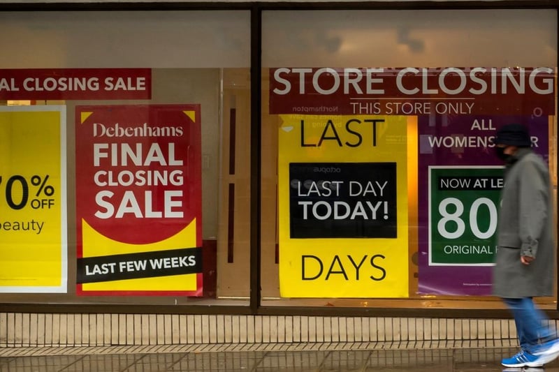 Debenhams reopened on April 12 after the third national lockdown with huge discounts in place for a month
