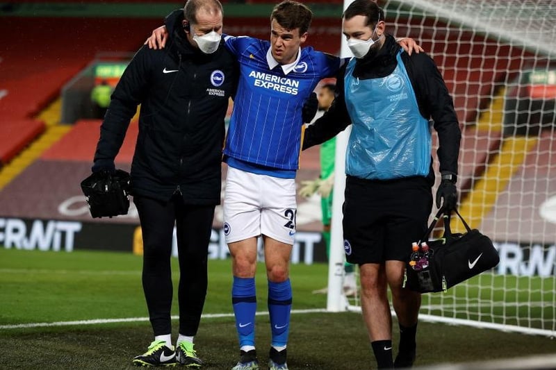 Brighton have missed their left sided midfielder. Was have the best season of his career until he injured his knee against Liverpool. Making progress and like Lamptey, will hope to be back in action at the start of next season