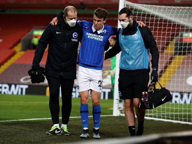 Brighton have missed their left sided midfielder. Was have the best season of his career until he injured his knee against Liverpool. Making progress and like Lamptey, will hope to be back in action at the start of next season