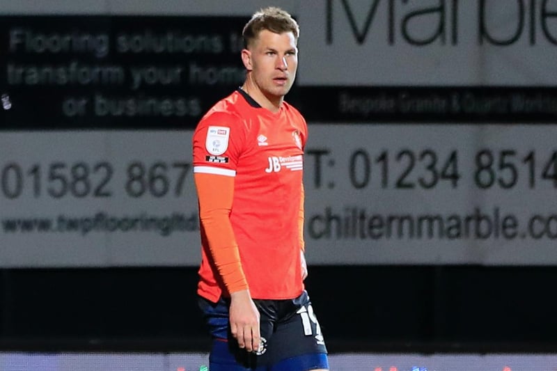 Had one sight of goal as his effort from the edge of the box was charged down. Wait is on now to see whether he will offered a new contract to extend his stay at Kenilworth Road.