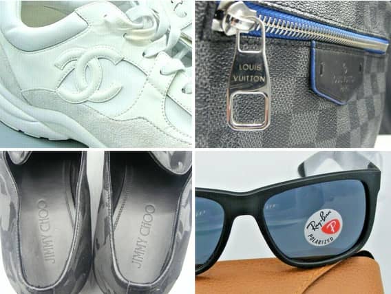 Northamptonshire Police are auctioning off a selection of designer gear