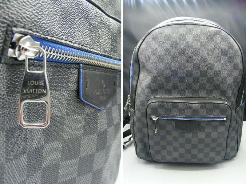 Louis Vuitton leather backpack. Used but good condition, some slight scuffs on leather at top of bag. Ends Sunday. Current bid: £122.00