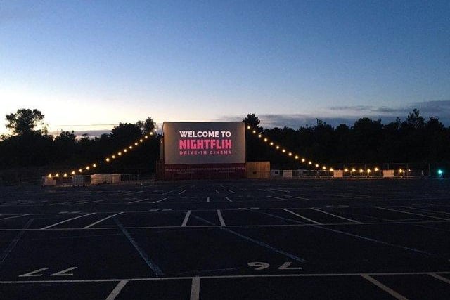 Odeon and Cineworld chains in Milton Keynes reopen on Monday and Wednesday next week respectively.  Nightflix (pictured), will continue to air outdoor screenings, at its drive-in cinema in Milton Keynes, but be quick, this week's showing of The Greatest Showman has already sold out.