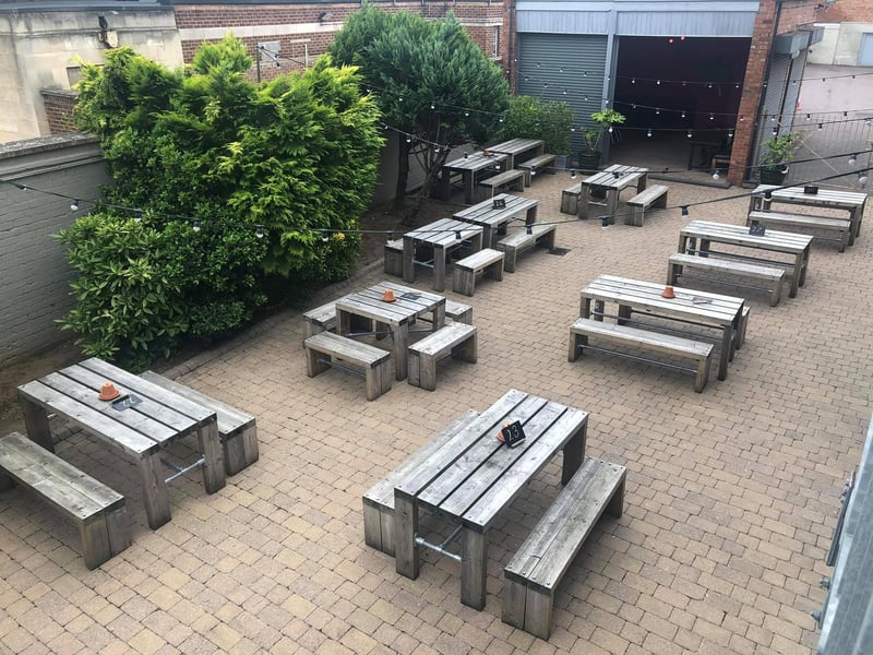 The Charles Bradlaugh on Earl Street has an outdoor terrace and serves delicious home-cooked food and a late drinking licence so customers can enjoy this pub indoors and out, day and night! Call 01604 473225 for bookings and enquiries.