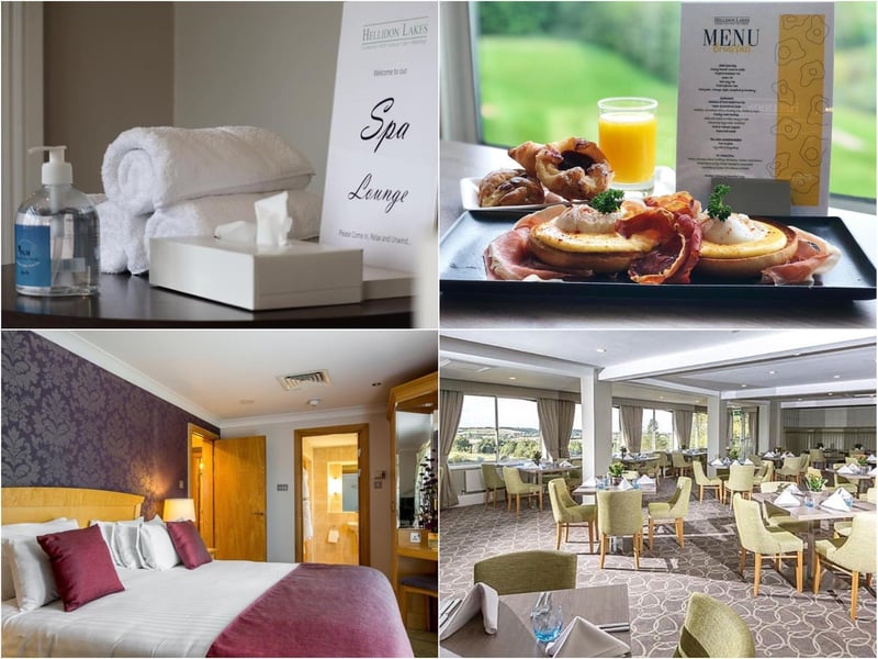 Hellidon Lakes Golf & Spa Hotel in Daventry is a four-star hotel with a 27-hole golf course. They have a swimming pool, jacuzzi, steam room, beauty salon and a gym. For more information, call 01327 262550.