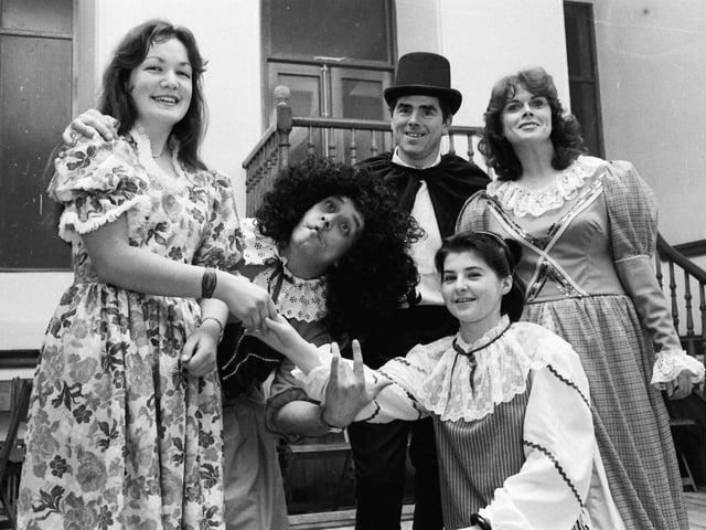 A happy day for this group in Derry in 1984