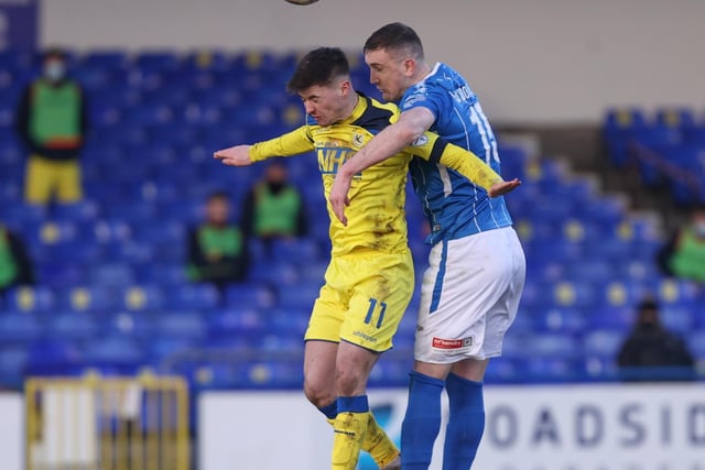 The big defender led the Bannsiders to the win and a third clean sheet in-a-row