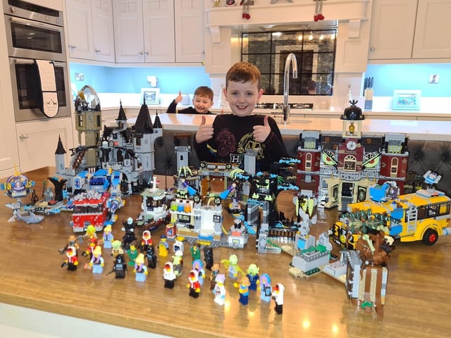 Gerarda Craig - Oliver built all of these sets between Christmas day and Boxing day