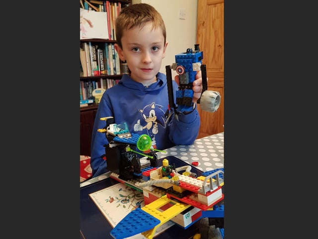 Jim Lee - My Grandson Jack and his unique creation