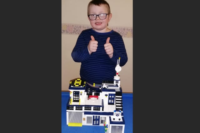 Wanda Gordon - My Son Billy adores Lego!