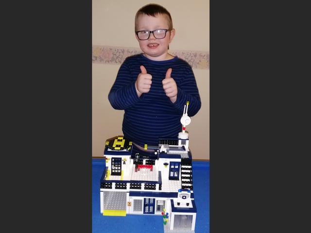Wanda Gordon - My Son Billy adores Lego!