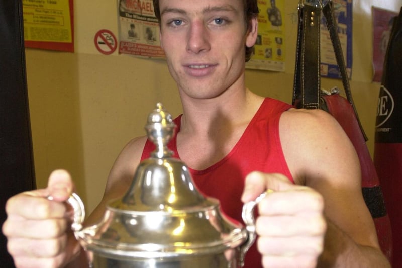 John Duddy, Ring ABC, who won the Ulster Senior light-middleweight championship when he defeated Eamon O’Kane (St Canice’s) at the Ulster Hall.