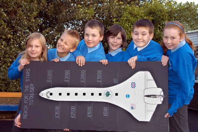 These East Herrington Primary School pupils were heading to the Kennedy Space Centre 16 years ago. Here are Zoe Laidler, Daniel Wake, Kristofer Gibson, Isaac Burwood, Fletcher Gladden and Emily Ward.