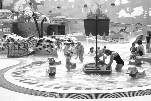 Splashing good fun at Crowtree Leisure Centre in 1991 - lots of fond memories for Sunderland families.