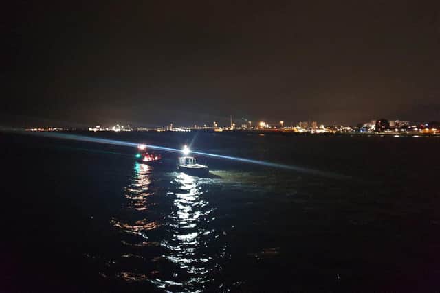 Sunderland Coastguard Rescue Team and Sunderland RNLI were called to the incident at Roker Pier on Saturday