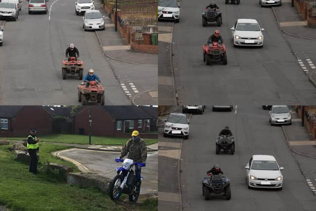 Northumbria Police is asking the public to help identify nuisance riders.